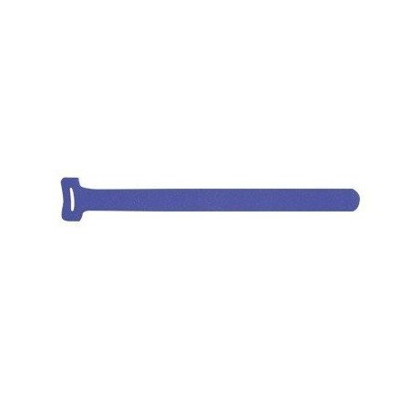 Cinto de contacto (velcro) color azul, 210 x 16mm (20 piezas)