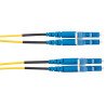 Jumper de Fibra Óptica Monomodo 9/125 OS2, LC-LC Duplex, OFNR (Riser), Color Amarillo, 25 Metros Jumper de Fibra Óptica Monomodo 9/125 OS2, LC-LC Duplex, OFNR (Riser), Color Amarillo, 25 Metros