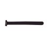 Cinto de contacto (velcro) color negro, 210 x 16mm (20 piezas)
