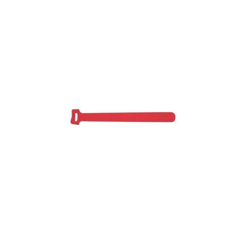 Cinto de contacto (velcro) color rojo, 210 x 16mm (5 piezas) Cinto de contacto (velcro) color rojo, 210 x 16mm (5 piezas)