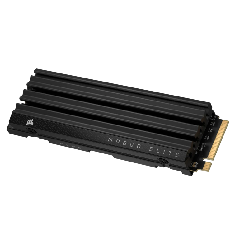 Unidad de estado sólido interno Corsair MP600 elite 2TB m.2 2280 NVME PCIe gen 4x4 lectura 7000MB/s escrit 6500MB/s disipador