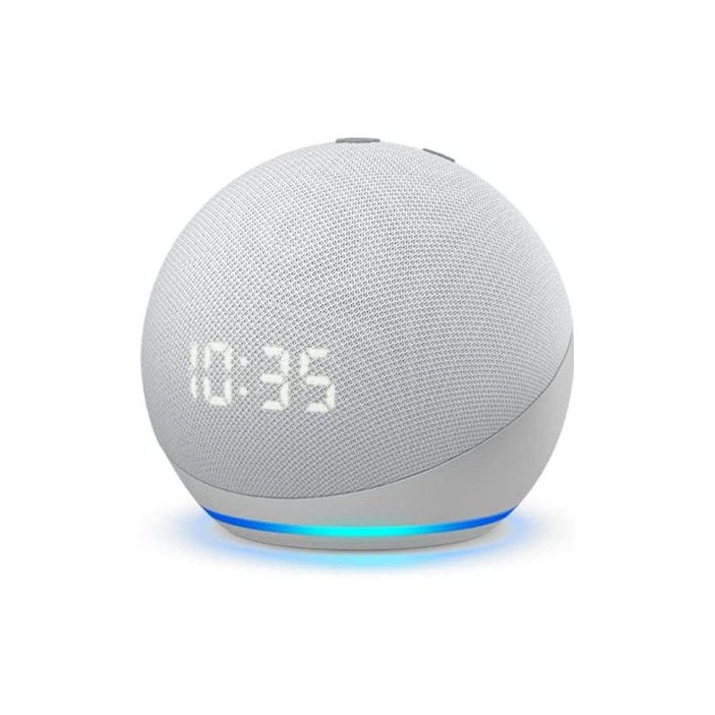 Altavoz inteligente, Wi-Fi, Bluetooth, controlado por aplicación, Blanco glacial