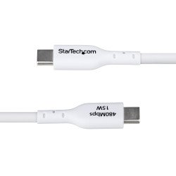 copia de Cable StarTech.com USB2AC3MNC, 3 m, USB A, USB C, USB 2.0, 0.48 Gbit s, Negro
