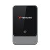 copia de Cargador inalámbrico Verbatim Charge 'n' Drive Qi2 RGB, Auto, USB, 1 m, Negro