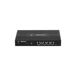 Edgerouter 4, con 4 puertos 10/100/1000 Mbps + 1 puerto SFP, con funciones avanzadas de ruteo