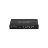 Edgerouter 4, con 4 puertos 10/100/1000 Mbps + 1 puerto SFP, con funciones avanzadas de ruteo