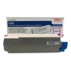 Tóner Oki magenta para c610 de 6k cobertura del 5 de impresión.