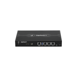 Edgerouter 4, con 4 puertos 10/100/1000 Mbps + 1 puerto SFP, con funciones avanzadas de ruteo