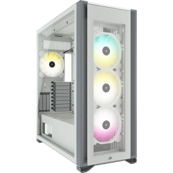 Gabinete Corsair icue 7000x RGB full torre blanco TG ATX