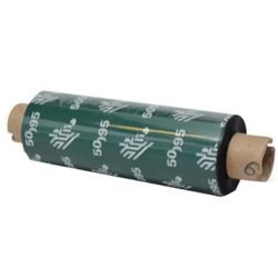 Cinta de resina para impresora térmica Zebra 5095 GK/GX. Una pieza