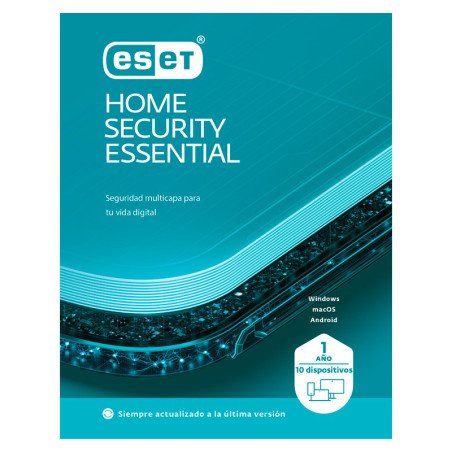 Eset home security Essential 10 Lic. 1 año