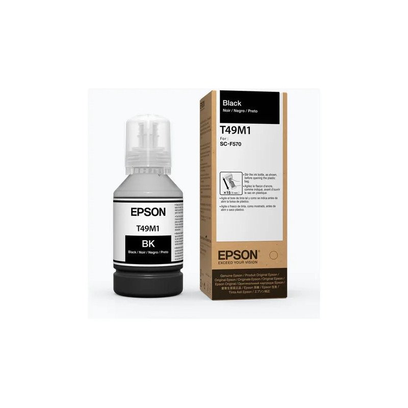 Botella de Tinta Epson Negra ULTRACHROME DS 140 ml Botella de Tinta Epson Negra ULTRACHROME DS 140 ml