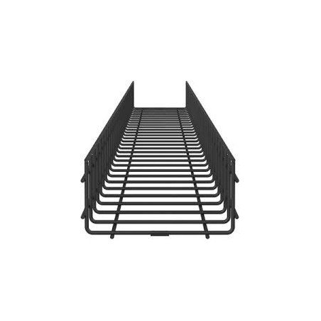 CHAROLA WIRE BASKET 4 IN H X 18 IN COLOR NEGRO
