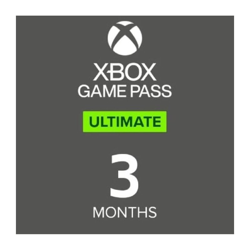 Microsoft Xbox Xbox  game pass ultimate 3 month - Xbox One - Download - Spanish