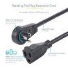 StarTech.com RTPAC10110 cable de transmisión Negro 3 m NEMA 5-15P NEMA 5-15R