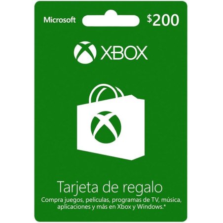 Microsoft Xbox Live - Gift Card - (MXN$200) - ESD