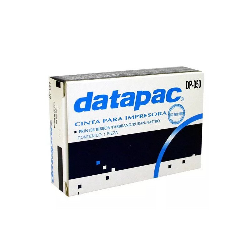 Cinta negra para impresora pieza por caja Datapac Okidata ML182-/ENTEIA S10