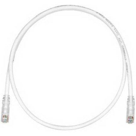 Cable de Parcheo TX6, UTP Cat6, 24 AWG, CM, Color Blanco, 25ft