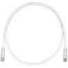 Cable de Parcheo TX6, UTP Cat6, 24 AWG, CM, Color Blanco, 25ft