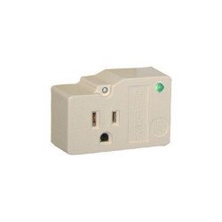 Protección para enchufe con salida única, circuito de 110 v, 15 a, tor