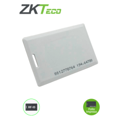 Tarjeta compatible con lectores RFID con frecuencia de 125 KHz, Tarjeta perforada, 1.88 mm de Grosor tipo clamshell para mayor a