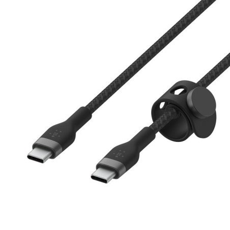 Cable USB, 24 pin USB-C (M) a 24 pin USB-C (M), 3 m, negro
