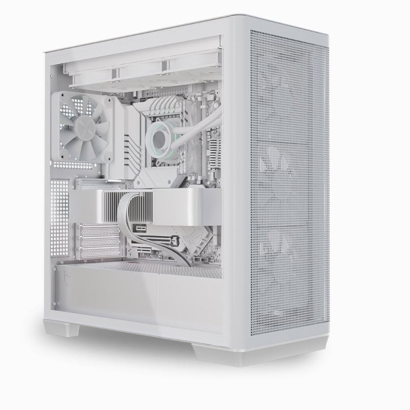 Gabinete Mid tower, ATX, white, APNX C1