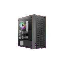 Gabinete Mid tower, ATX / Mini ITX / micro ATX, Black, Player G-BK-V1