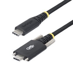 Cable Cargador USB-C de 3m - Tornillos Laterales de Fijación - Cable U