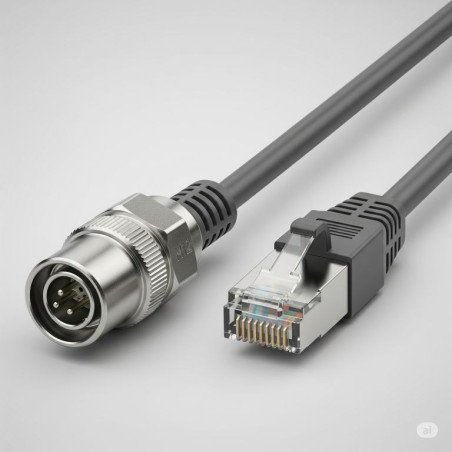 Extensión de Cable de Comunicación RJ45 - RJ45 Compatible con EPEVERWI