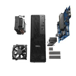 WorkStation Dell Pro Max Slim (SFF) Ultra 5 245, RAM 32GB:(1 x 32 GB), 1 TB SSD, NVIDIA A1000, 8 GB, Windows 11 Pro