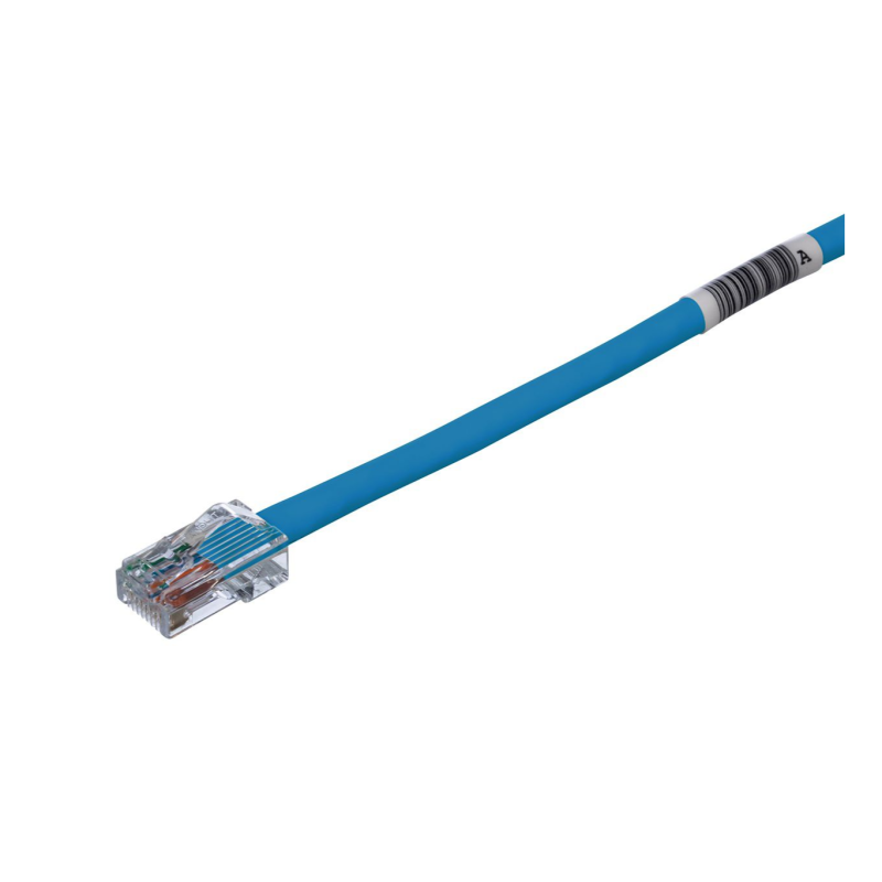Patch cord Panduit, Cat 5e 24 AWG UTP Copper, 20 ft, azul