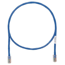 Patch cord Panduit, Cat 5e 24 AWG UTP Copper, 20 ft, azul