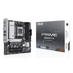 Tarjeta madre ASUS PRIME B840M-A, AMD, socket AM5, AMD Ryzen 7000, 8000, 9000 Series, DDR5-SDRAM, 256 GB