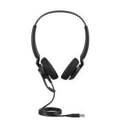 Diadema Jabra ENGAGE 40 estéreo, Alámbrico, Oficina/Centro de llamadas, 63 g, Auriculares, Negro