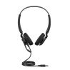Diadema Jabra ENGAGE 40 estéreo, Alámbrico, Oficina/Centro de llamadas, 63 g, Auriculares, Negro