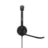 Diadema Jabra ENGAGE 50II STEREO UC, Alámbrico, Auriculares, Negro, UC profesional digital con conexión USB A/C