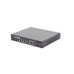 Switch edgemax administrable de 8 puertos gigabit con Poe+/Poe pasivo 24v + 2 puertos SFP