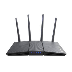 Router Asus RT-AX1800S, Wi-Fi 6 (802.11ax), Doble banda (2,4 GHz   5 GHz), Ethernet, Negro