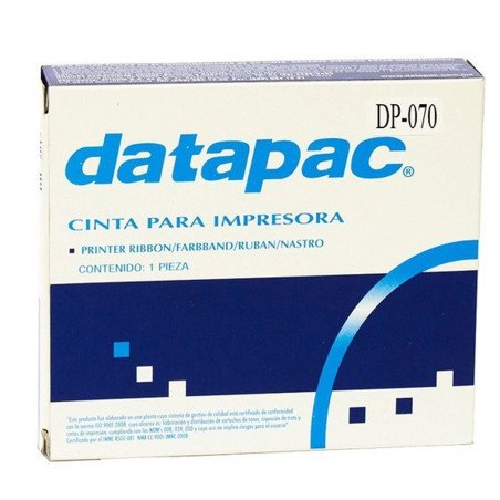 Cinta negra para impresora pieza por caja Datapac IBM pps II 2380-/2381-/2390