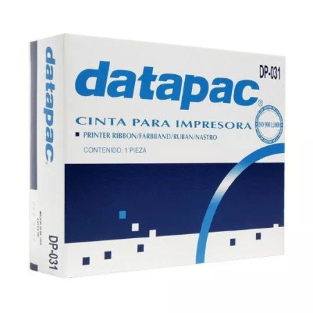 Cinta negra para impresora pieza por caja Datapac Star Micronics NX1000 