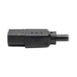 Cable de alimentación universal Tripp-Lite (P006-002-13A) para computadora, 13a, 16 AWG (nema 5-15P a IEC-320-C13), 61 cm (2 pie