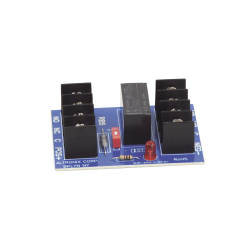 Módulo de relay 6, 12vdc, contactos DPDT @ 5A, 220VAC, 28VDC