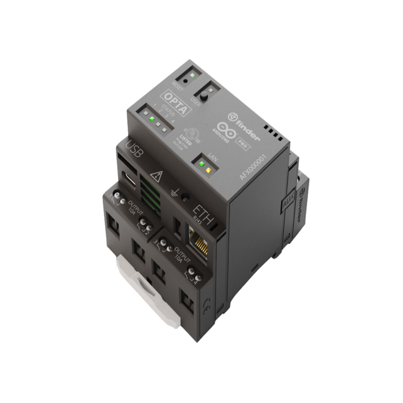 Arduino Opta RS485, Integración en industria, soporta múltiples lenguajes de programación, Ethernet, USB-C, RS-485