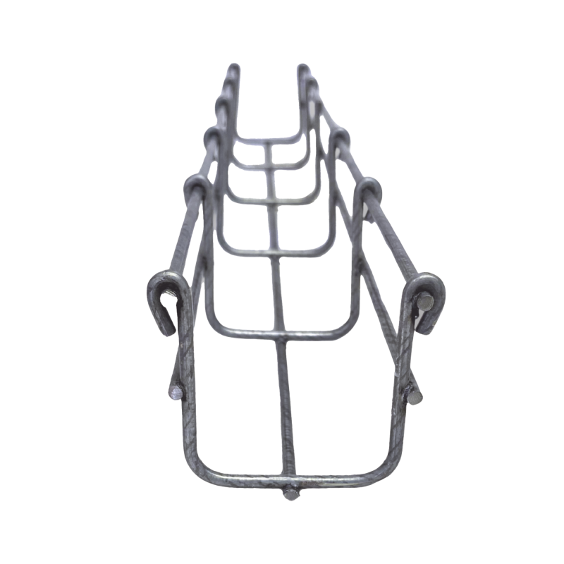 Charola Bimetálica Tipo Malla 66/50 mm, Ideal Para Utilizarse al Exterior o Zonas Húmedas, Hasta 53 Cables Cat6, Tramo de 3 Metr