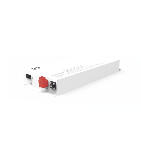 Batería de Litio Ciclo Profundo, 12.8 Vcc 100Ah LiFePO4 Case Metálico, Solar, Máximo 80 A de Descarga