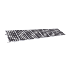 Montaje para Panel Solar, Riel "8" de 5400mm para Módulos de 550 a 660