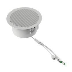 Altavoz de techo para voceo y paging, 2 líneas SIP, potencia de hasta 
