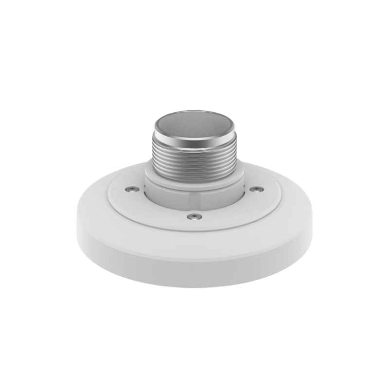 Adaptador tipo Plato necesario para montar en Pared o Techo Cámaras Hanwha serie QND, QNV-C