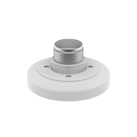 Adaptador tipo Plato necesario para montar en Pared o Techo Cámaras Hanwha serie QND, QNV-C
